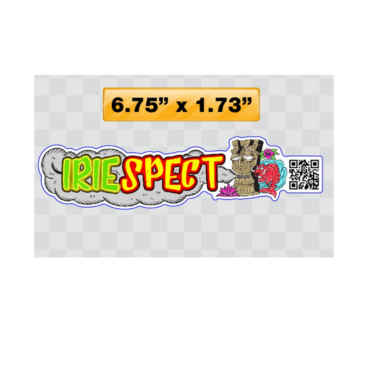 Sticker IRIEspect Tiki Contour Cut (sold out)